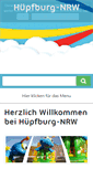 Mobile Screenshot of huepfburg-nrw.de